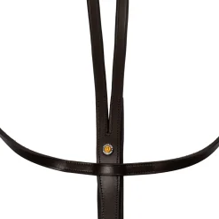 Equestro Martingale Leather Silver Seams