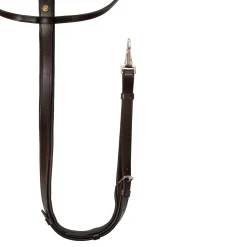 Equestro Martingale Leather Silver Seams