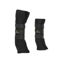 Equestro Padded Stable Boots With Velcro Closure