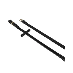 Equestro Reins For English Bridle With Brass Buckles