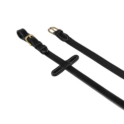 Equestro Reins For English Bridle With Brass Buckles
