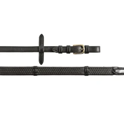 Equestro Reins For English Bridle With Brass-Plated Buckles