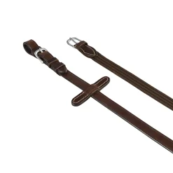 Equestro Reins For English Bridle With Silver Buckles