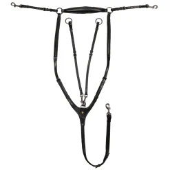 Equestro Removable Martingale Leather Pectoral