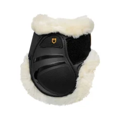 Equestro Ruby Young Horse Fetlock Boots – TPU Shell & Synthetic Sheepskin