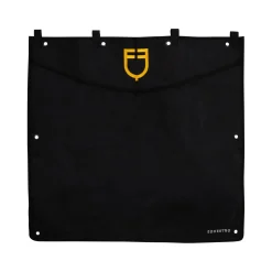 Equestro Short Stable Curtain With Embroidered Logo
