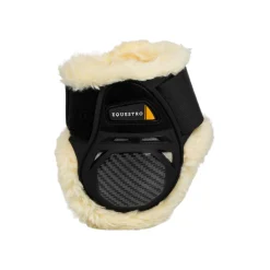 Equestro Spider Man Fetlock Boots With Synthetic Sheepskin
