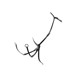 Equestro Tanned Leather Fork Hunting Breastplate