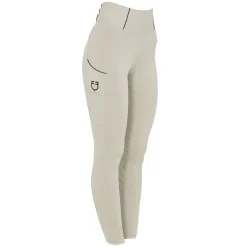 Equestro Women's Slim Fit Full Grip Leggings