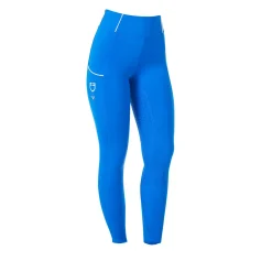Equestro Women's Slim Fit Full Grip Leggings Equestro X Fise