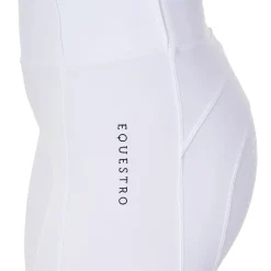 Equestro Women's Slim Fit Full Grip Leggings Equestro X Fise