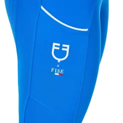 Equestro Women's Slim Fit Full Grip Leggings Equestro X Fise