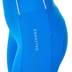 Equestro Women's Slim Fit Full Grip Leggings Equestro X Fise