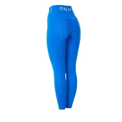 Equestro Women's Slim Fit Full Grip Leggings Equestro X Fise