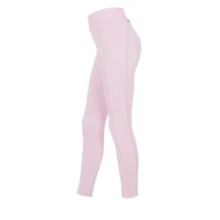 Equestro Women's Slim Fit High-Waisted Leggings with Rhinestones
