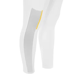 Equestro Women's Slim Fit Leggings with Micro Mesh Inserts