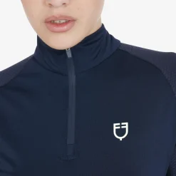 Equestro Women's Slim Fit Long Sleeve Base Layer
