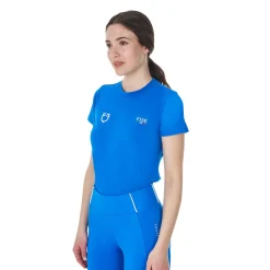 Equestro Women's Slim Fit T-Shirt Equestro X Fise