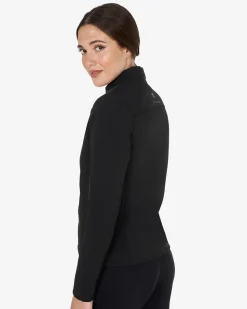 Equestro Women's Softshell Jacket In Padded Technical Fabric