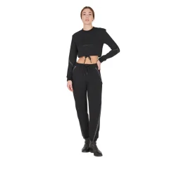 Equestro Women's Tear-Away Pants Full Side Zipper