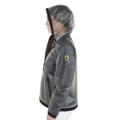 Equestro Women's Transparent Technical Raincoat