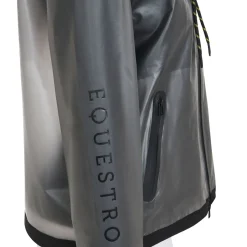 Equestro Women's Transparent Technical Raincoat
