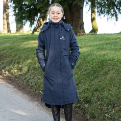 EQUIDRY Girl's Bronte Riding Coat with Removable Hood