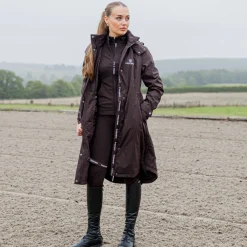 EQUIDRY Women's Bronte Riding Coat with Removable Hood
