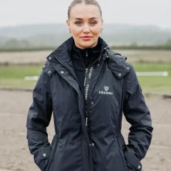 EQUIDRY Women's Bronte Riding Coat with Removable Hood