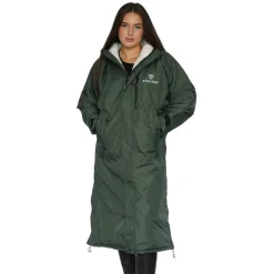 EQUIDRY Women's Thick Fleece Evolution Fixed Hood - Black Forest/Black