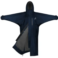 EQUIDRY Women's Thick Fleece Evolution Fixed Hood - Navy/Blue