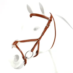 Equipe Emporio Figure 8 Padded Bridle with Silver Fittings - No Reins
