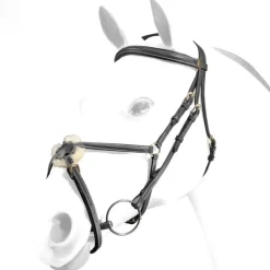 Equipe Emporio Grackle Bridle with Brass Fittings