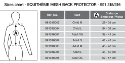 Equitheme Mesh Back Protector