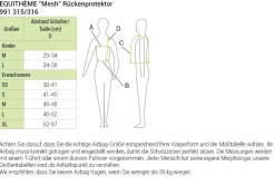 Equitheme Mesh Back Protector