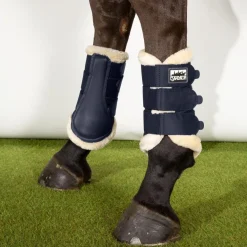 Eskadron Soft Mesh Faux Fur Tendon Boots