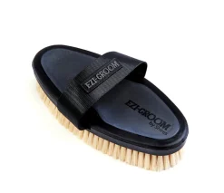 Ezi-Groom Grip Body Brush With Goat Hair