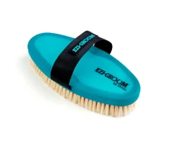 Ezi-Groom Grip Body Brush With Goat Hair