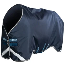 Ferdia Equine High King 200g 840D Navy Plain Weave Turnout Rug Plus ++