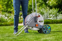 Gardena Hose Trolley CleverRoll M Metal (plastic crank handle)