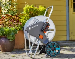 Gardena Hose Trolley CleverRoll M Metal (plastic crank handle)