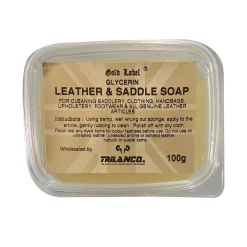 Gold Label Glycerin Leather & Saddle Soap