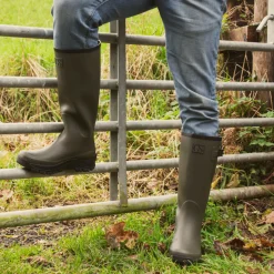 GS Equestrian Mens Belstone Jersey Wellington Boots