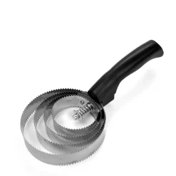 GS Equestrian & Country Reversible 4 Blade Metal Curry Comb