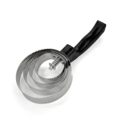 GS Equestrian & Country Reversible 4 Blade Metal Curry Comb