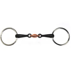 GS Equestrian Sweet Iron Loose Ring Snaffle with Lozenge Bit