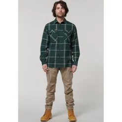 Hard Yakka Men Core Flannel Shirt