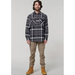 Hard Yakka Men Core Flannel Shirt