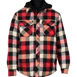 Hard Yakka Men Quilted Flannel Shacket