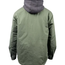 Hard Yakka Men Quilted Solid Shacket